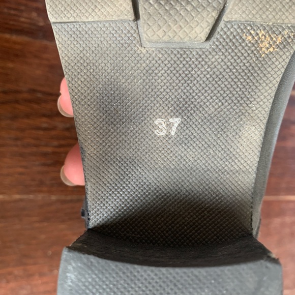 PIKOLINOS gray Ankle Boots whip stitch almond toe ANDORRA Chelsea style 37 6.5 - Picture 8 of 9